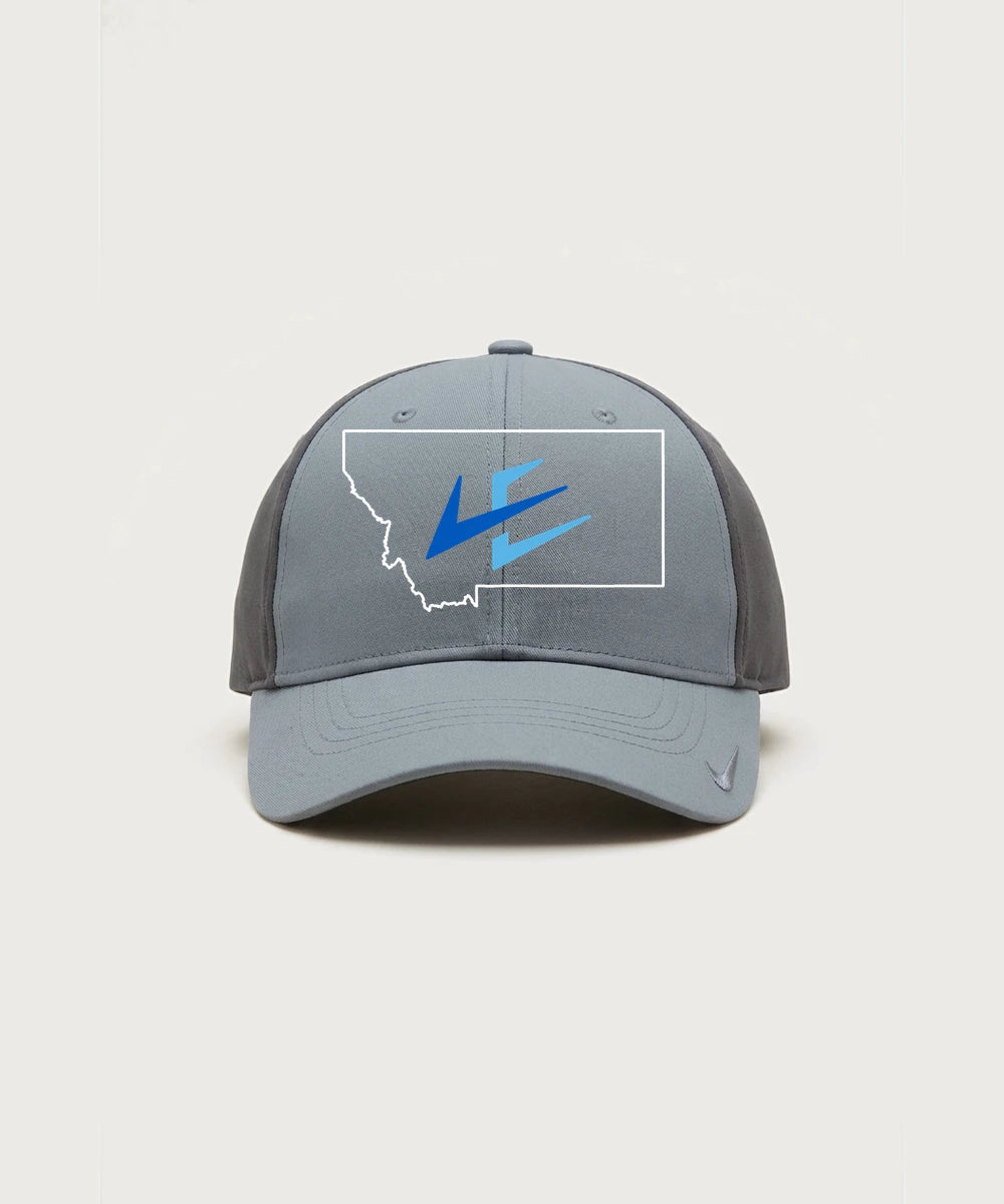 Leading Edge Montana Team Store - Cool Grey/ Dark Grey Nike Dri-FIT Legacy Cap NKFB6447