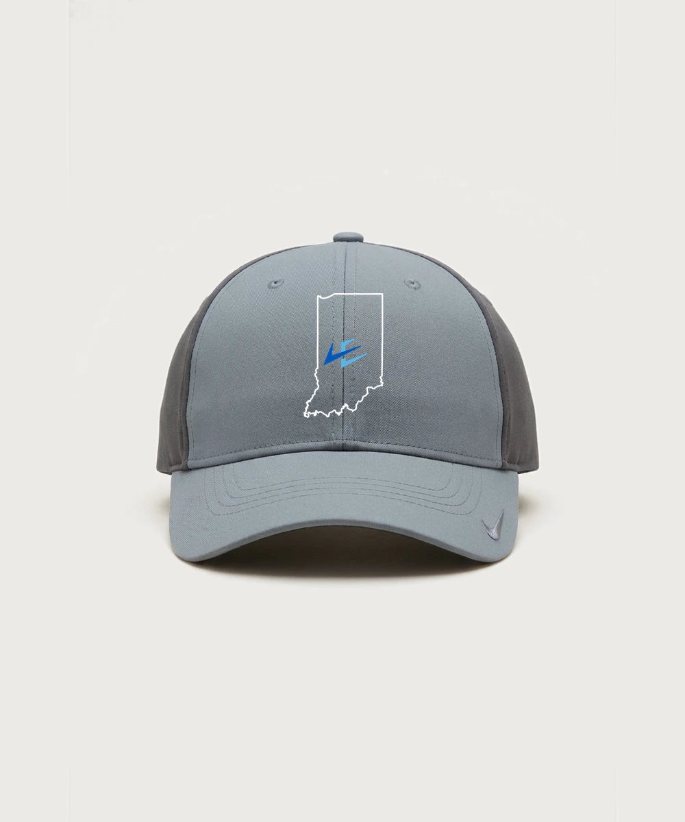 Leading Edge Indiana Team Store - Cool Grey/ Dark Grey Nike Dri-FIT Legacy Cap NKFB6447