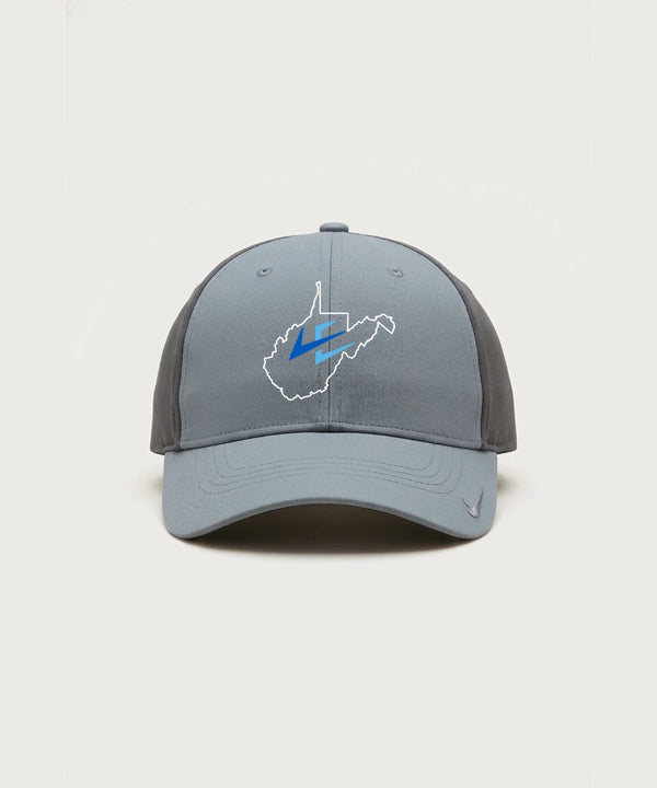 Leading Edge West Virginia Team Store - Cool Grey/ Dark Grey Nike Dri-FIT Legacy Cap NKFB6447