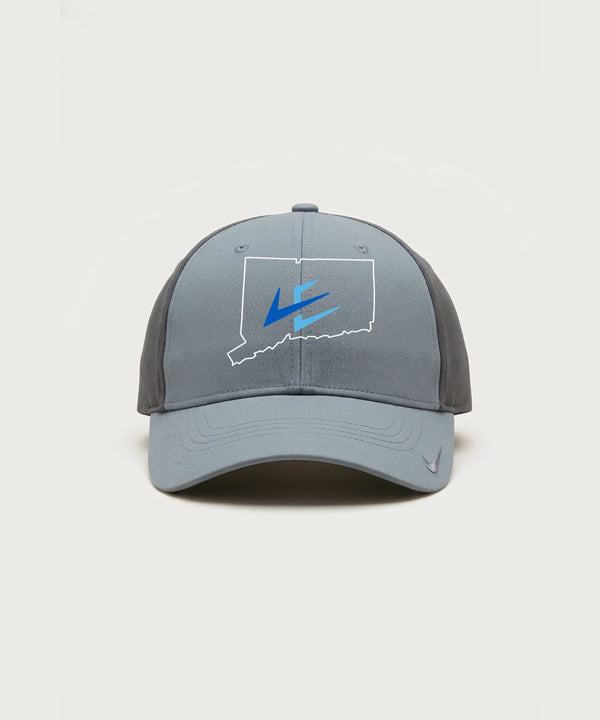 Leading Edge Connecticut Team Store - Cool Grey/ Dark Grey Nike Dri-FIT Legacy Cap NKFB6447