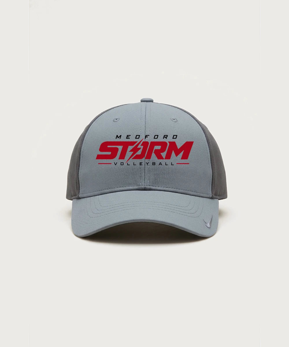Medford Storm High School Volleyball Team Store - Cool Grey/ Dark Grey Nike Dri-FIT Legacy Cap NKFB6447