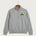 Northwestern Volleyball - Dark Grey Heather Nike Club Fleece Sleeve Swoosh 1/2-Zip NKDX6718