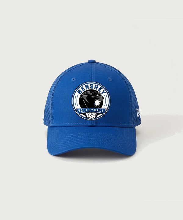 Hershey High School Volleyball Team Store - Flag Royal/ Royal New Era - Stretch Mesh Cap. NE1020