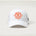 Jr Panther Basketball - Flag White/ White New Era - Stretch Mesh Cap. NE1020