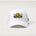 Northwestern Volleyball - Flag White/ White New Era - Stretch Mesh Cap. NE1020