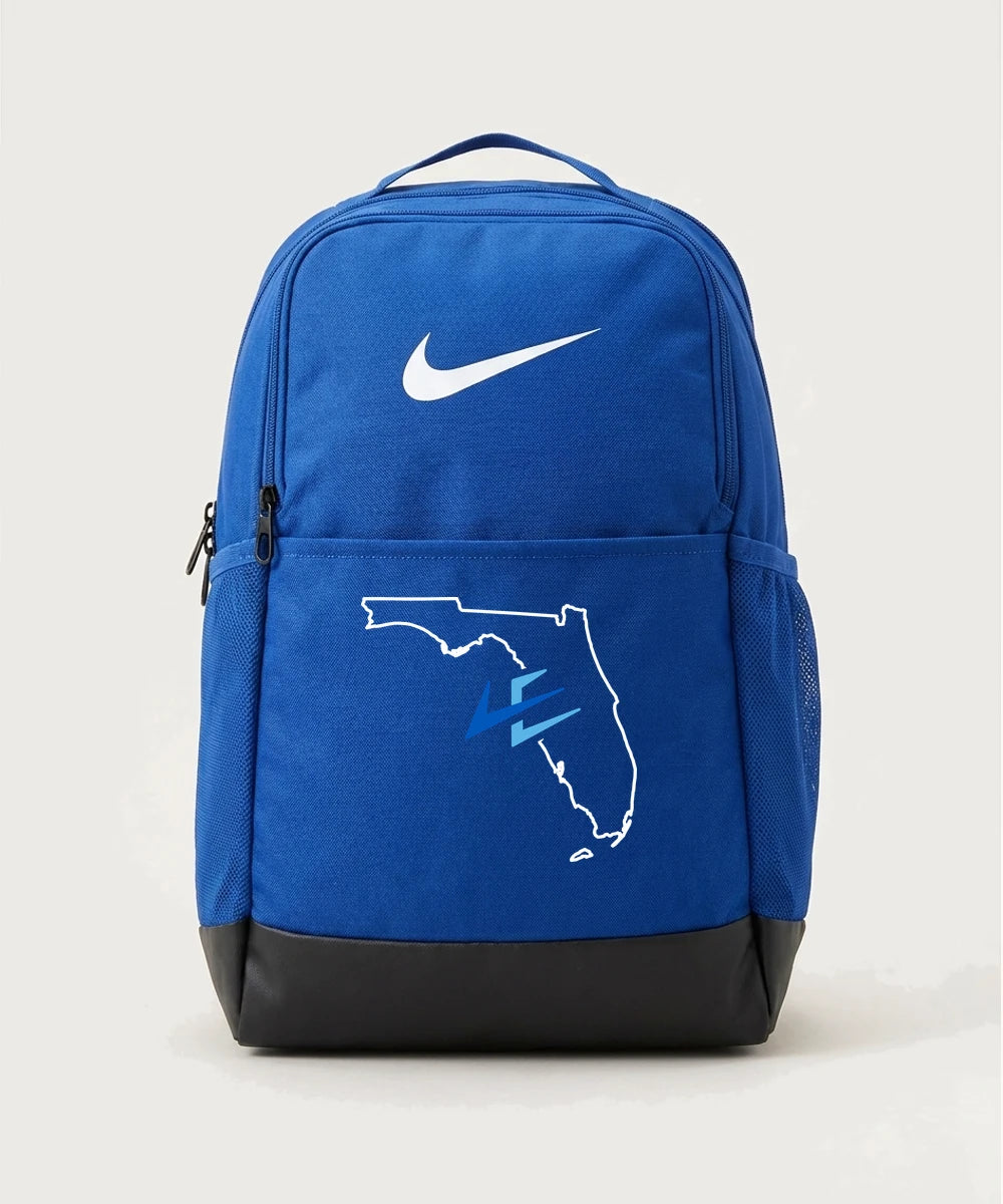Leading Edge Florida Team Store - Game Royal Nike Brasilia Medium Backpack NKDH7709