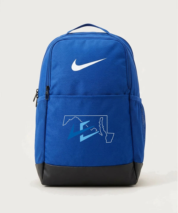 Leading Edge Maryland Team Store - Game Royal Nike Brasilia Medium Backpack NKDH7709