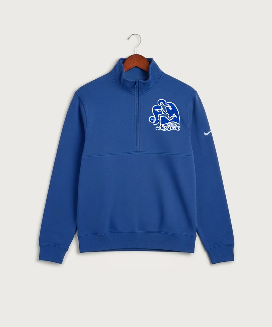 GhostFit Team Store E2E 1790034338 - Game Royal Nike Club Fleece Sleeve Swoosh 1/2-Zip NKDX6718