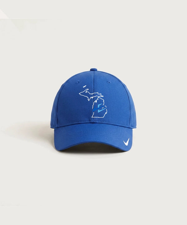 Leading Edge Michigan Team Store - Game Royal Nike Dri-FIT Legacy Cap NKFB6447