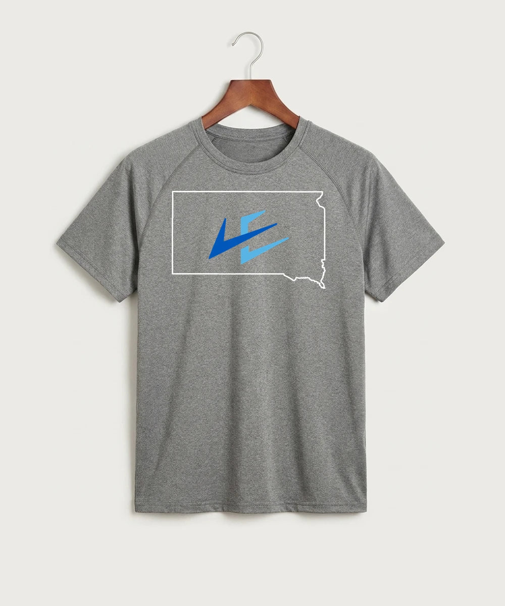 Leading Edge South Dakota Team Store - Gray Tee