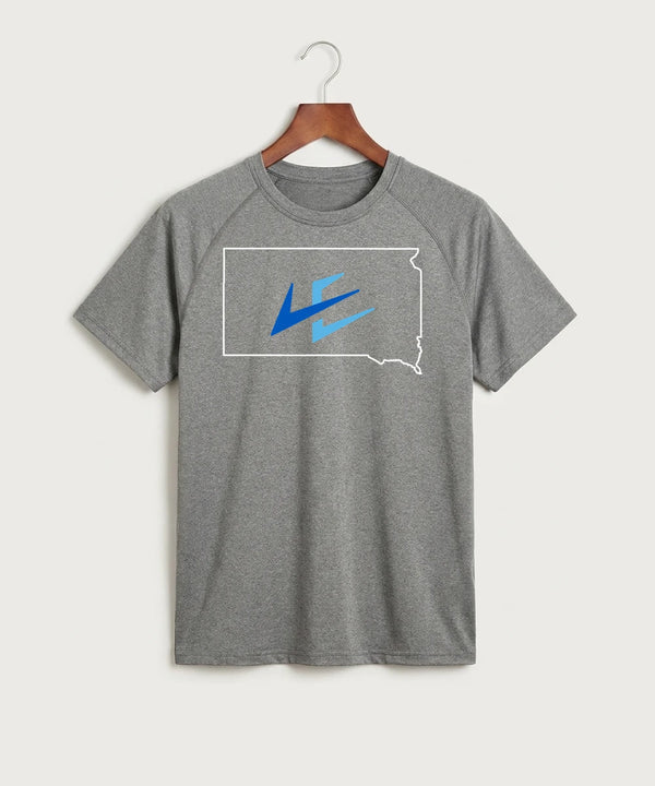 Leading Edge South Dakota Team Store - Gray Tee