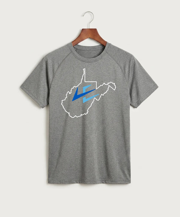 Leading Edge West Virginia Team Store - Gray Tee