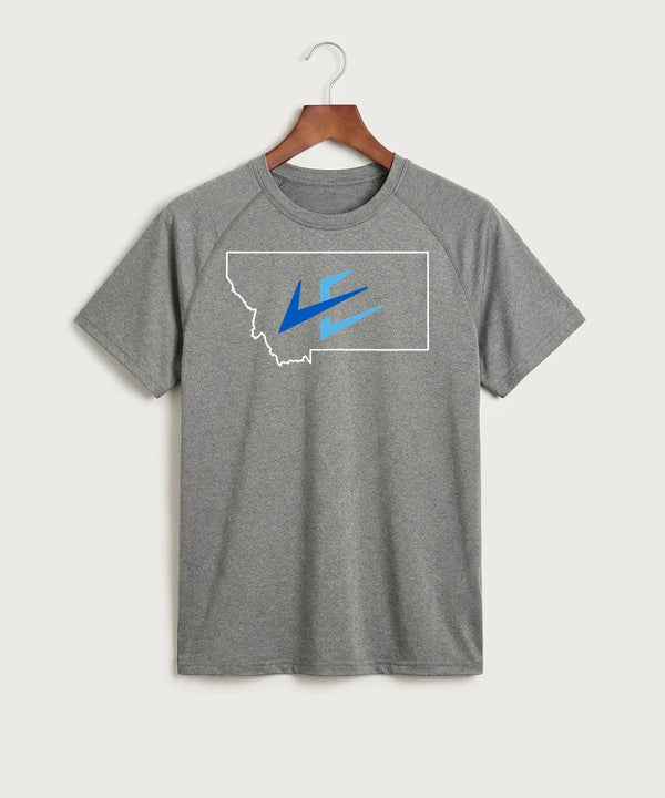 Leading Edge Montana Team Store - Gray Tee