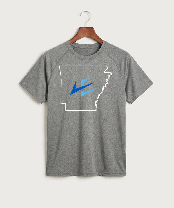 Leading Edge Arkansas Team Store - Gray Tee