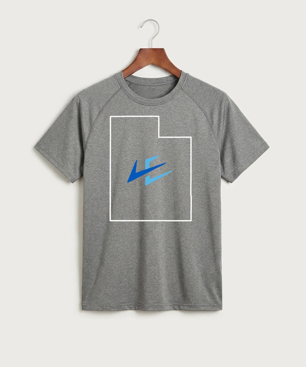 Leading Edge Utah Team Store - Gray Tee