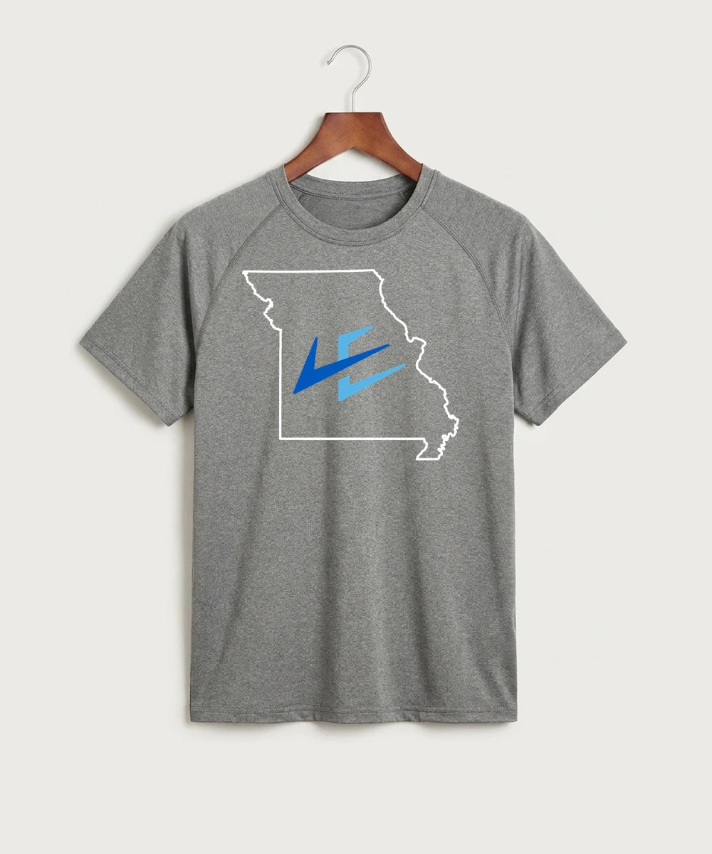 Leading Edge Missouri Team Store - Gray Tee