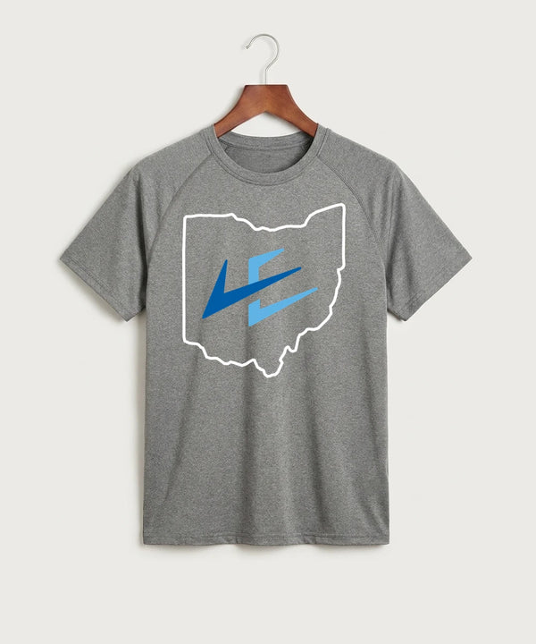 Leading Edge Ohio Team Store - Gray Tee