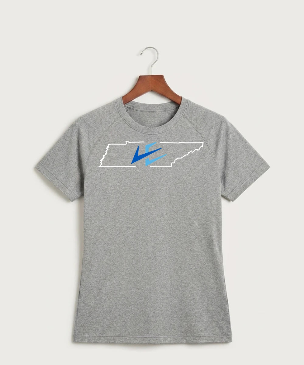 Leading Edge Tennessee Team Store - Gray Tee