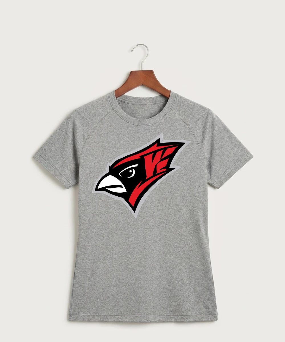 Willmar High School Winter Athletics Team Store - Gray Tee