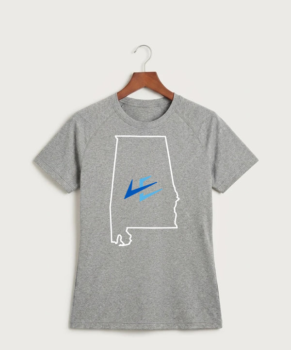 Leading Edge Alabama Team Store - Gray Tee