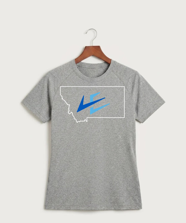 Leading Edge Montana Team Store - Gray Tee