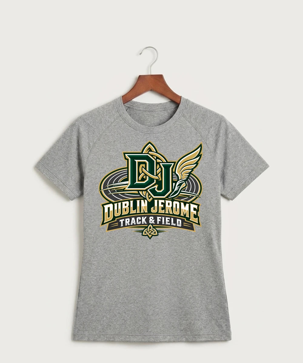 Dublin Jerome Track & Field Team Store - Gray Tee