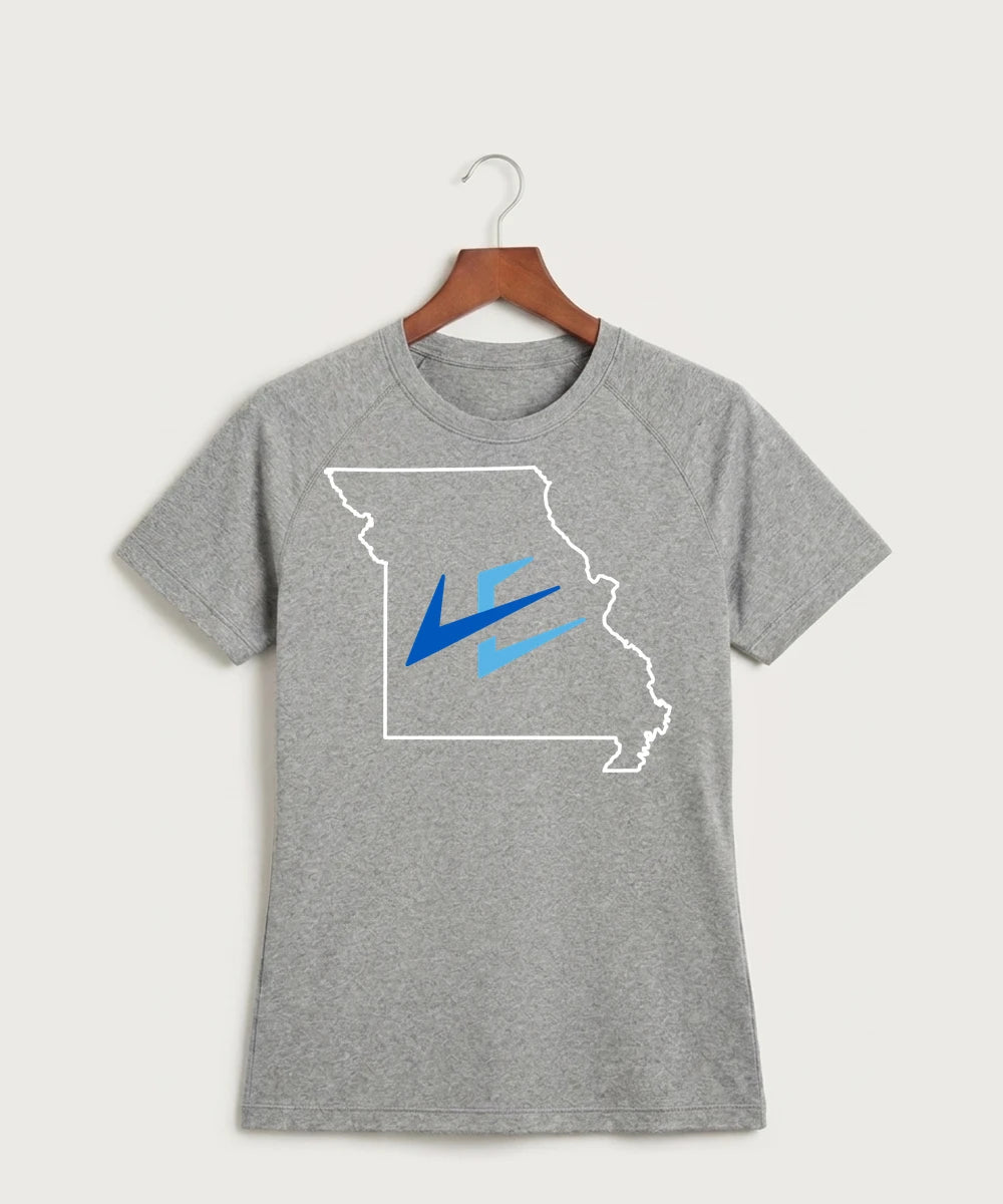 Leading Edge Missouri Team Store - Gray Tee