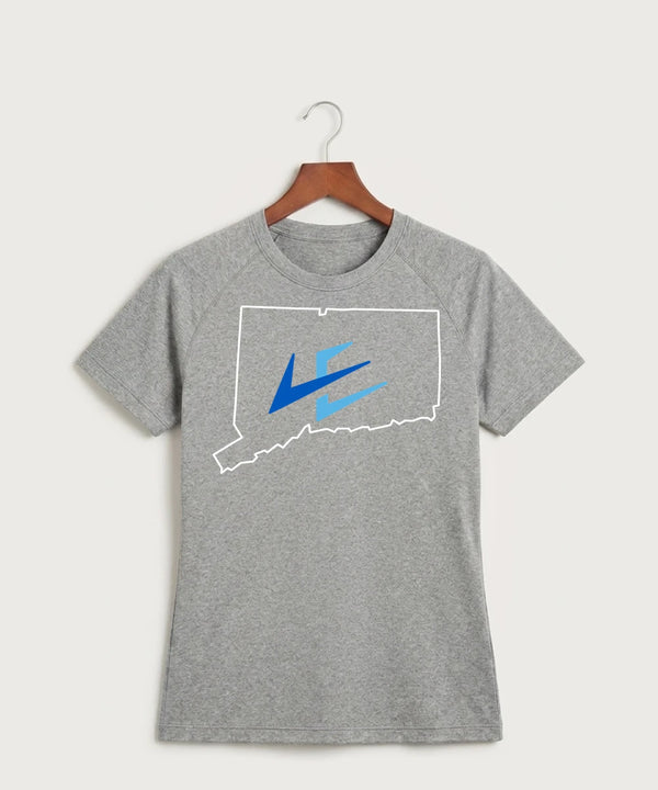 Leading Edge Connecticut Team Store - Gray Tee