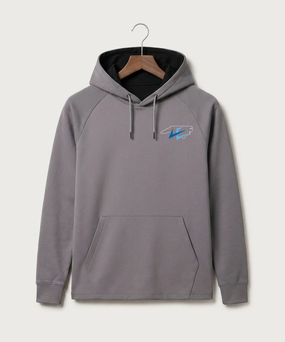 Leading Edge North Carolina Team Store - Gray Hoodie - Left Chest