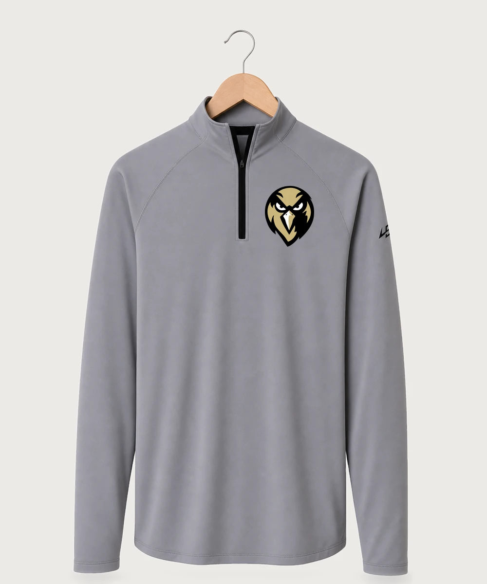 Hudson Catholic High School Soccer Team Store - Gray Quarter Zip