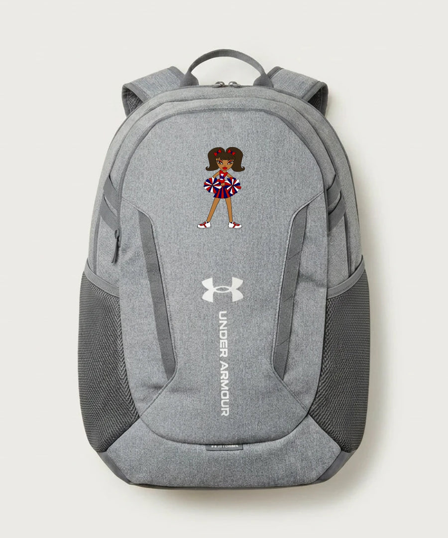 Independence High School Cheer Team - Grey Backpack - Full Front