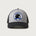 Hershey High School Volleyball Team Store - Grey/ Black New Era - Stretch Mesh Cap. NE1020