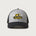 Northwestern Volleyball - Grey/ Black New Era - Stretch Mesh Cap. NE1020