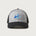 Leading Edge Nebraska Team Store - Grey/ Black New Era - Stretch Mesh Cap. NE1020