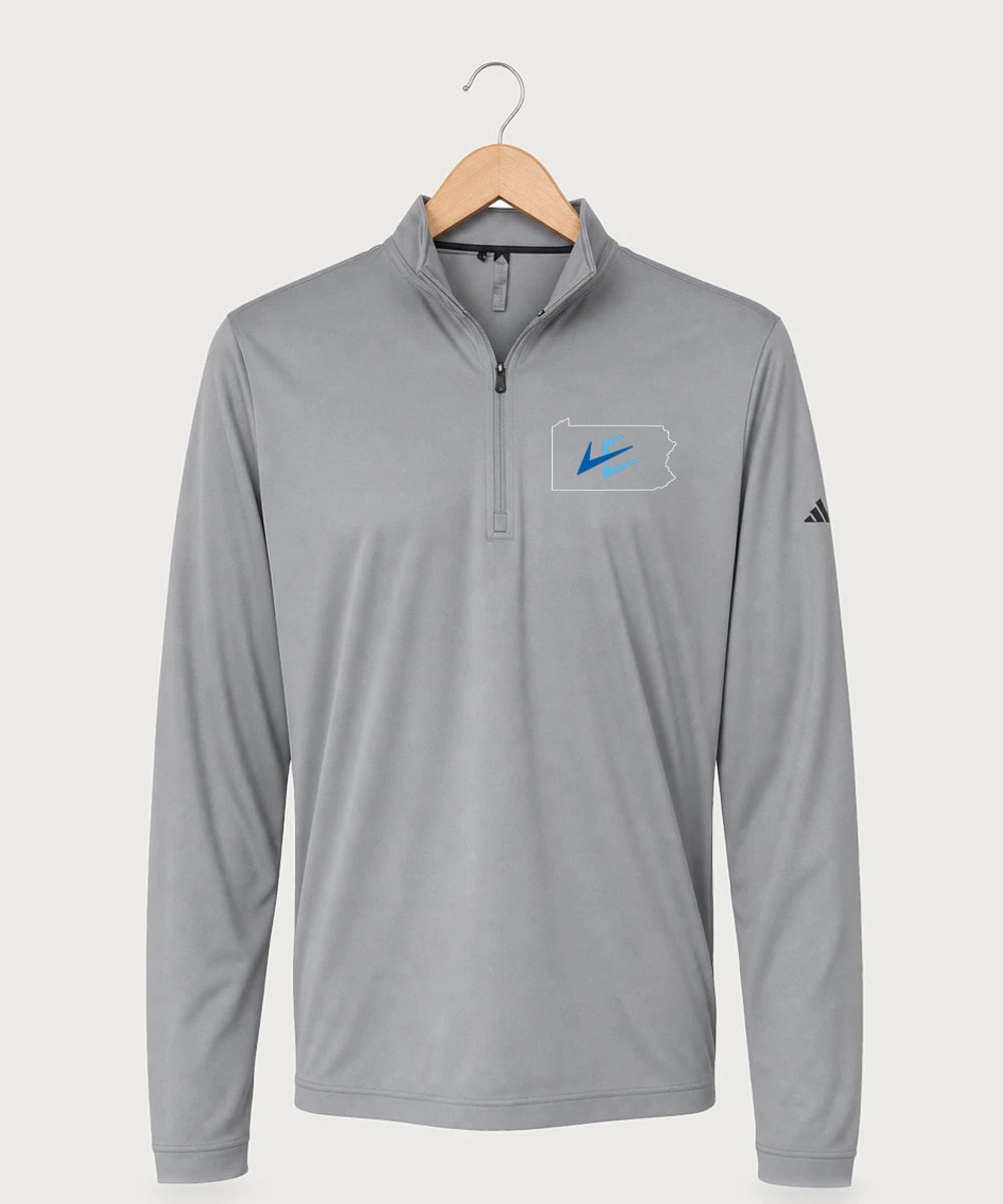 Leading Edge Pennsylvania Team Store - Grey Three Men's Ultimate365 Lightweight Quarter-Zip Pullover