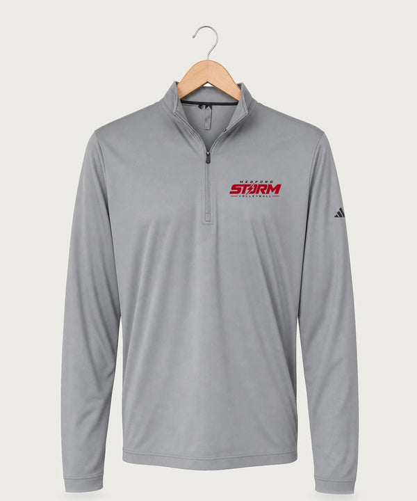 Medford Storm High School Volleyball Team Store - Grey Three Men's Ultimate365 Lightweight Quarter-Zip Pullover