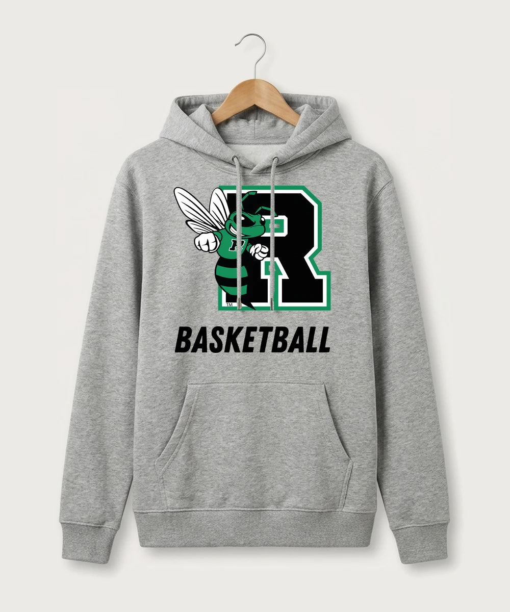 2026 Roswell High School Boys & Girls Basketball Team Store - Heather Grey Hoodie Value