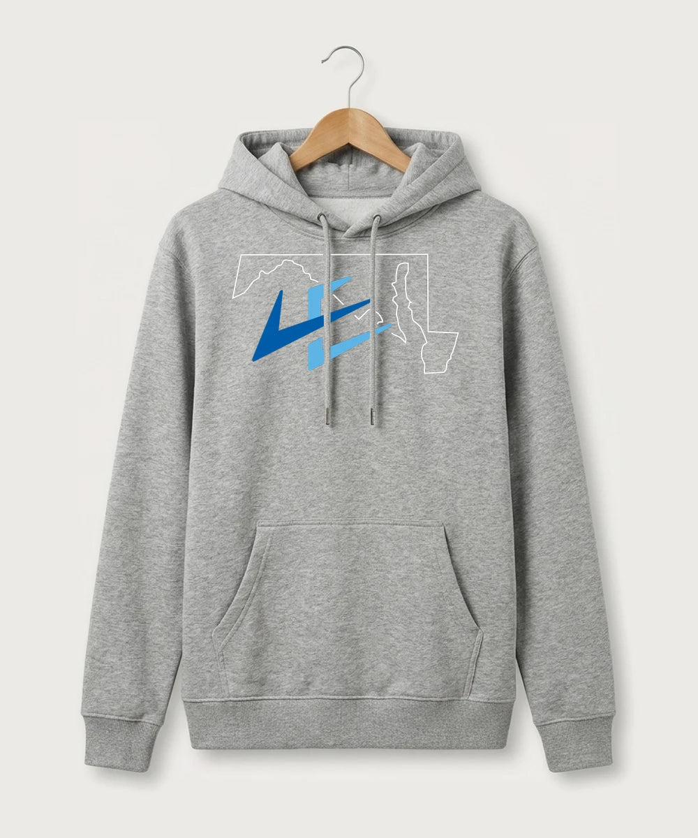 Leading Edge Maryland Team Store - Heather Grey Hoodie Value