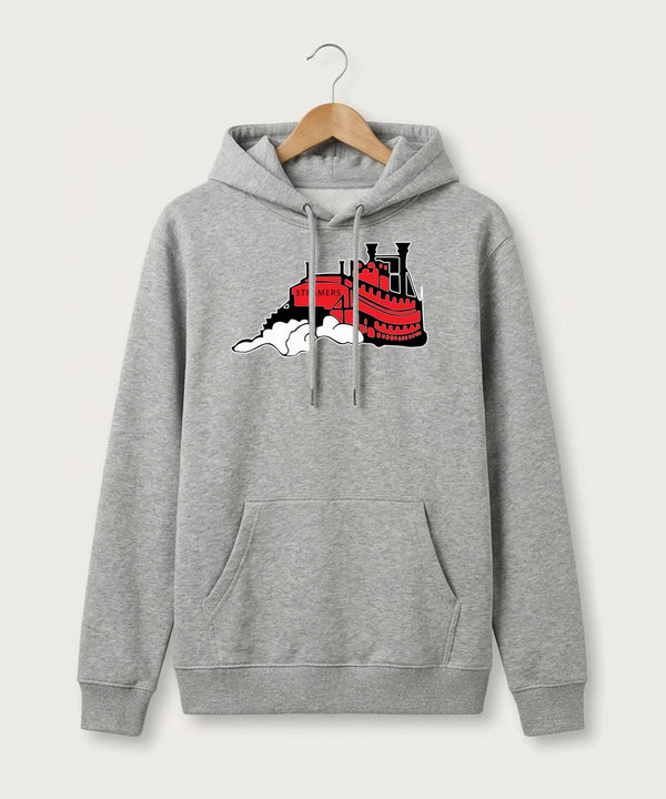 Fulton High School Football (Boys) - Heather Grey Hoodie Value