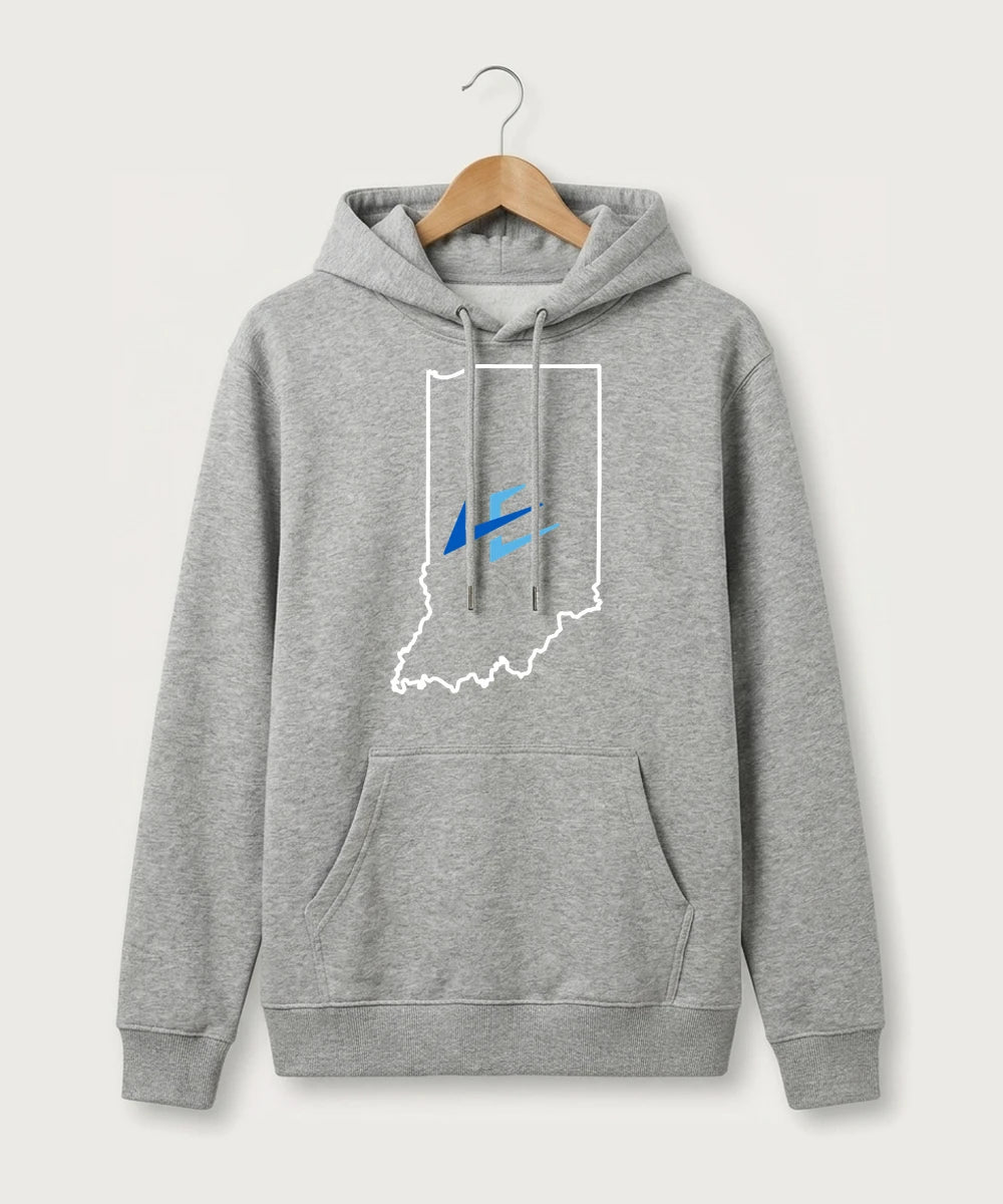Leading Edge Indiana Team Store - Heather Grey Hoodie Value