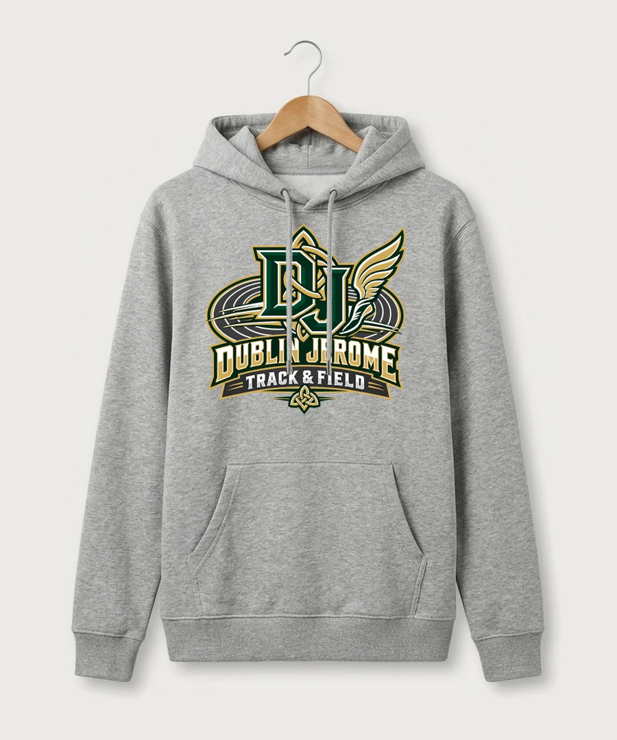 Dublin Jerome Track & Field Team Store - Heather Grey Hoodie Value