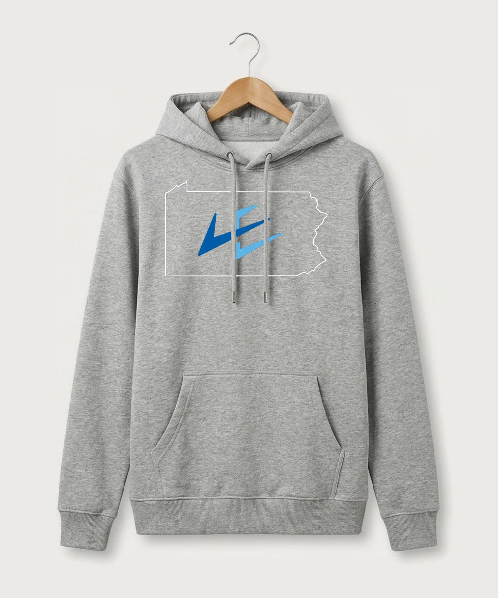 Leading Edge Pennsylvania Team Store - Heather Grey Hoodie Value