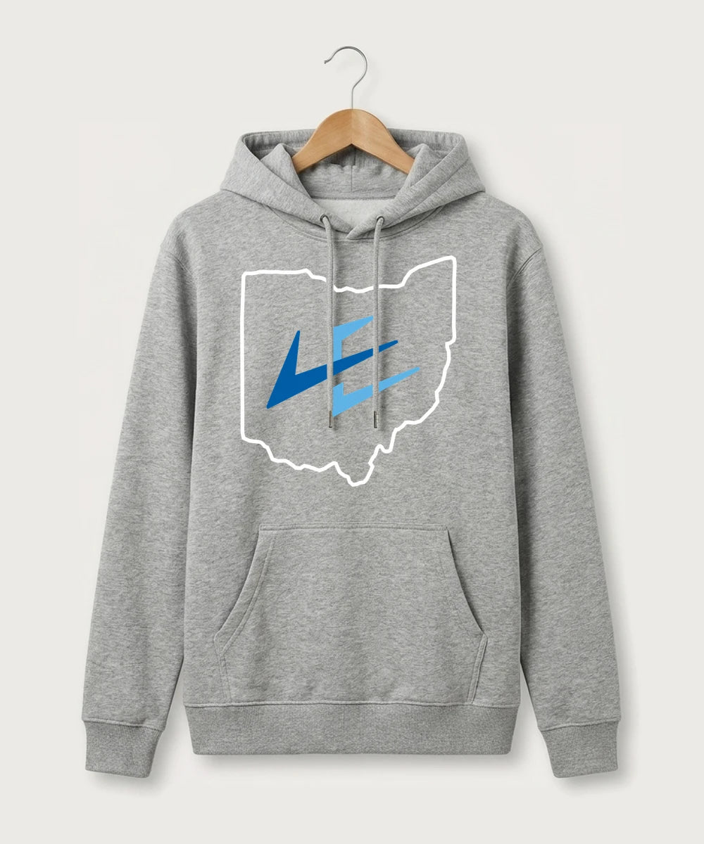 Leading Edge Ohio Team Store - Heather Grey Hoodie Value
