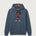 Independence High School Cheer Team - Heather Navy Port & Co Core Fleece Pullover Hooded Sweatshirt. PC78H