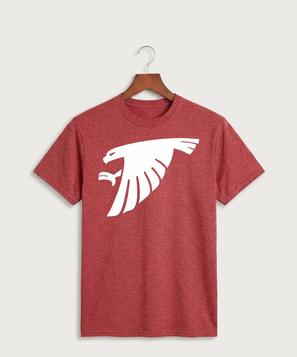 Sauk Valley Community College Basketball Team Store - Heather Red Port & Co Core Cotton Tee. PC54