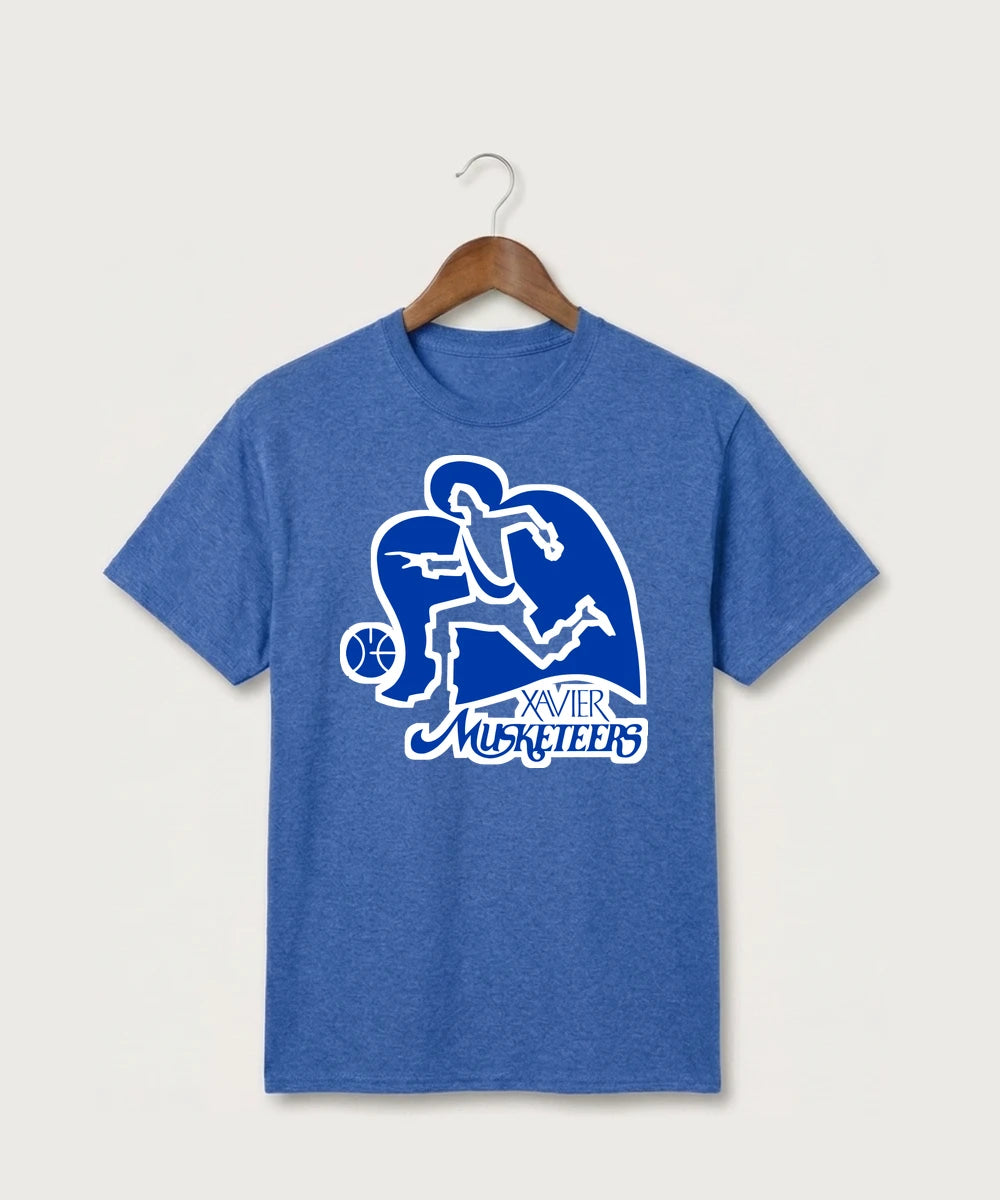 Codex Team Store Proof Reference - Heather Royal Port & Co Core Cotton Tee. PC54