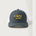 Northwestern Volleyball - Iron Grey/ White Sport-Tek Club Trucker Cap STC46