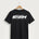 Medford Storm High School Volleyball Team Store - Jet Black Port & Co Core Cotton Tee. PC54
