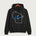 Leading Edge Wisconsin Team Store - Jet Black Port & Co Core Fleece Pullover Hooded Sweatshirt. PC78H