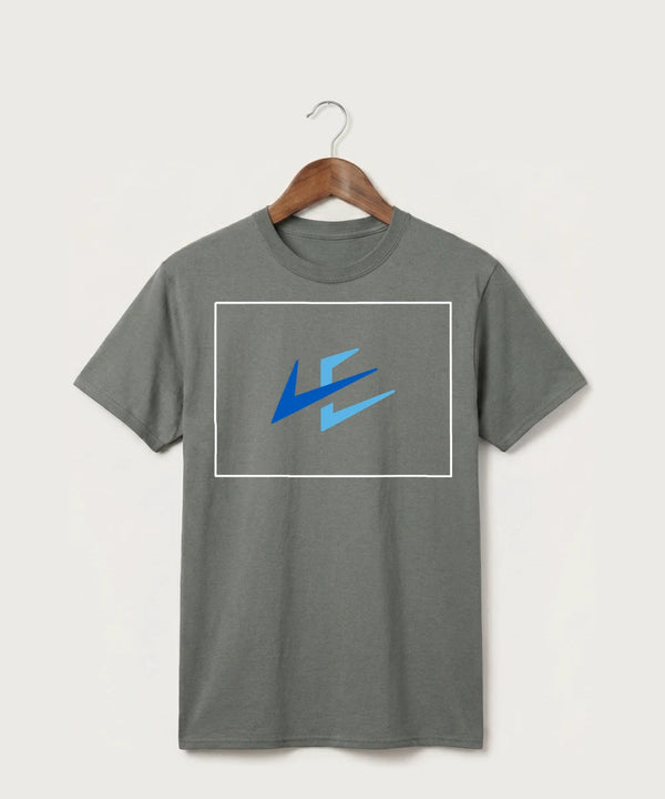 Leading Edge Colorado Team Store - Medium Grey Port & Co Core Cotton Tee. PC54